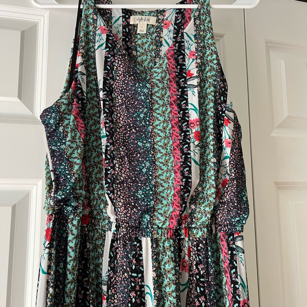 Style & Co Maxi Dress size Large